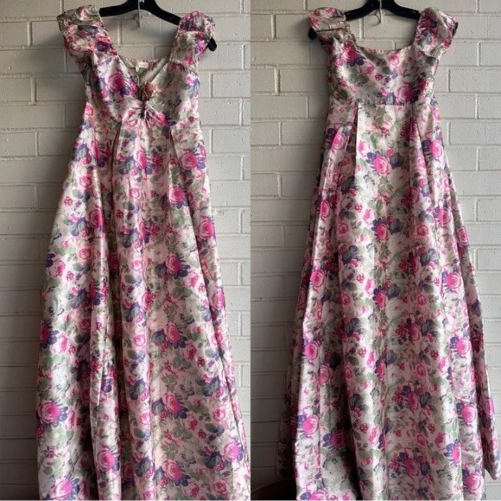 New Loveshackfancy Gilvery Maxi Dress Size 6